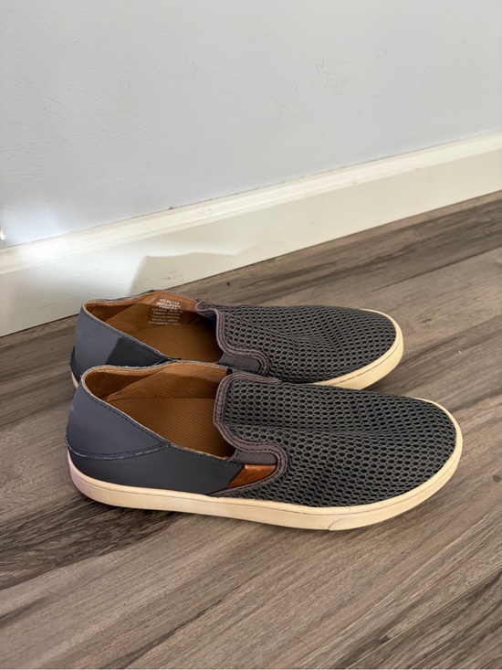 OluKai Shoes - Olukai Women’s PEHUEA Slip-On Shoes In Grey Size 10